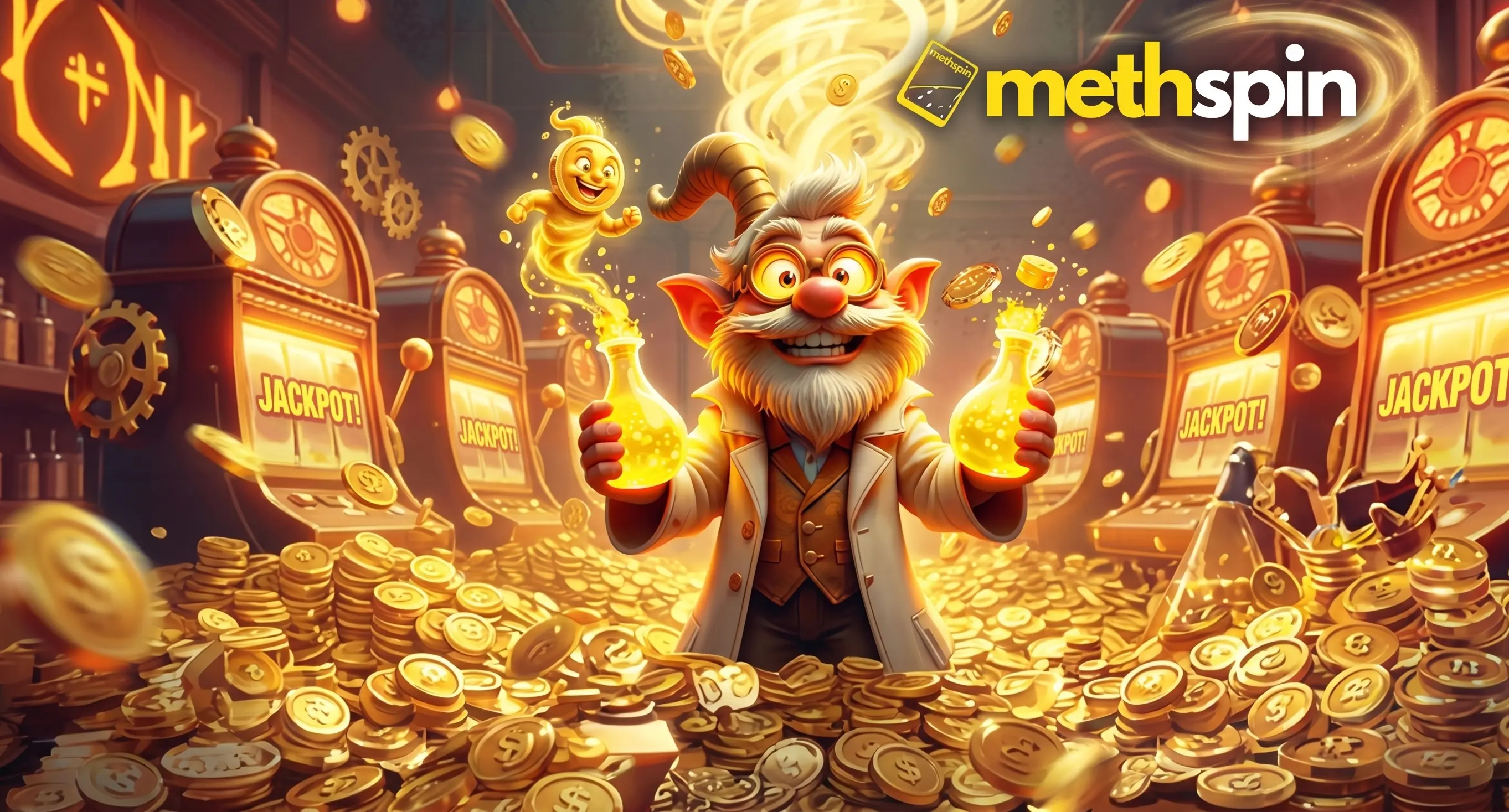 Methspin online casino welcome banner